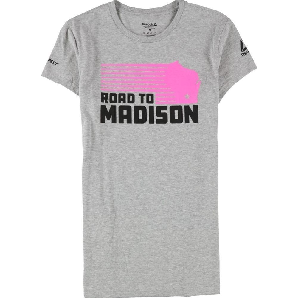 Reebok Road To Madison Graphic T-Shirt sz Lg